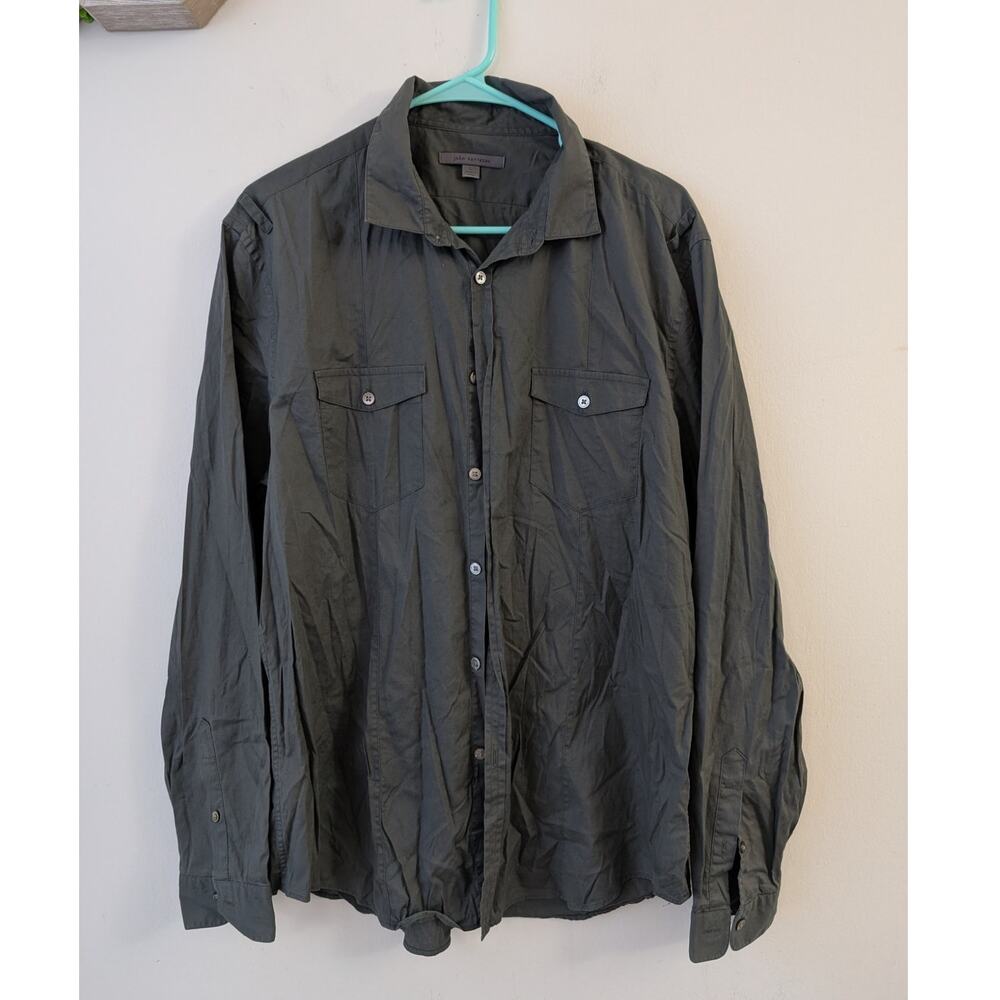 john varvatos button down shirt